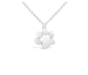 Collar de acero inoxidable con pata de perro, 3 colores - Product Image 5