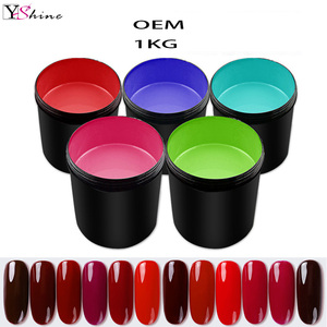 Fabricante proporcionar Etiqueta Privada mixcoco UV belleza elección color 1 kg 5 kg nail gel polaco - Product Image 1