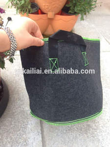 Kailai 2 galón mini no tejida tela no-tejida negro crecer/bolsa de la planta en la venta al por mayor - Product Image 4