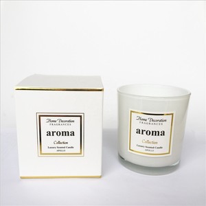 Tempat Lilin Kaca Bening Elegan Dibuat Khusus dengan Kotak - Product Image 2