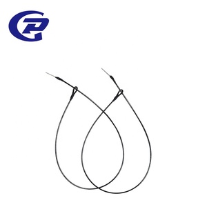 EAS Chống Trộm Tái Sử Dụng Vòng Lặp Đơn Thép An Ninh Dây Buộc Sử Dụng Với Thẻ Cứng Treo - Product Image 3