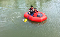 Perahu Dayung, Perahu Bumper Ladybird Bentuk Hewan Anak-anak Dewasa Ukuran Besar Taman Air Hiburan