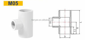 TY Usine bas prix haute qualité calendrier 40 <span class=keywords><strong>pvc</strong></span> Joint En Caoutchouc tuyau raccords <span class=keywords><strong>Té</strong></span> <span class=keywords><strong>réduit</strong></span> - Product Image 3