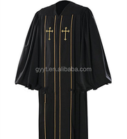 Bata de clero de púlpito en precio barato Vestidos clásicos para sacerdote