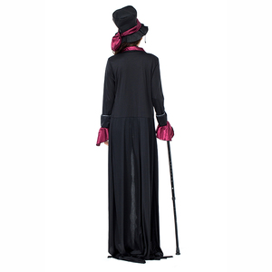 <span class=keywords><strong>Disfraz</strong></span> de Halloween Sexy para <span class=keywords><strong>mujer</strong></span>, vestido de <span class=keywords><strong>mago</strong></span> negro - Product Image 4