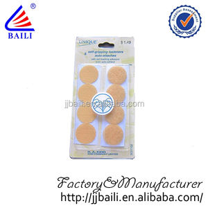 <span class=keywords><strong>2</strong></span> 센치메터 직경 스티커 다시 동전 후크 루프/루프 접착 스트립 테이프 흰색 - Product Image 2