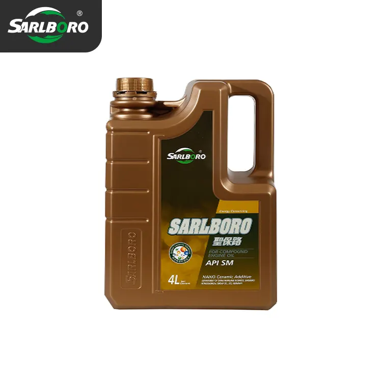 Aceite de motor de gasolina Sarlboro SM 10w-40, aceite de motor 4L