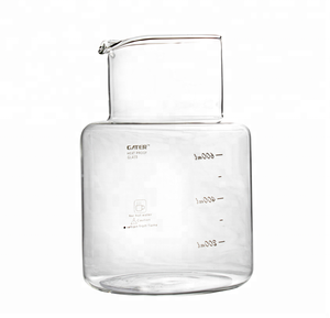Hefei-cafetera de vidrio de borosilicato de 600/ 1000 ML, cafetera holandesa fría, con hielo, marca Gater, venta al por mayor - Product Image 3