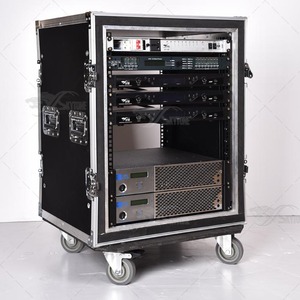 16 Không Gian Ván Ép Nhôm Amplifier Rack Trường Hợp Chuyến Bay - Product Image 4