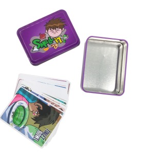 Pour jouer à des jeux <span class=keywords><strong>en</strong></span> <span class=keywords><strong>ligne</strong></span> gratuits, jeu de cartes Solitaire avec boîte <span class=keywords><strong>en</strong></span> fer blanc - Product Image 1