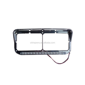 Lunette de phare lentille ambre visière 19 LED pour <span class=keywords><strong>Ken</strong></span>-worth C500/W900/T800 - Product Image 1