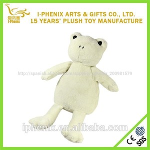 blanco loco <span class=keywords><strong>rana</strong></span> de peluche de juguete - Product Image 2