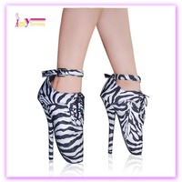 Bottines de Ballet pour femmes, chaussures fétiches à talons hauts de 7 pouces, escarpins à talons aiguilles, de grande taille, de danse, de strippers, pour dames