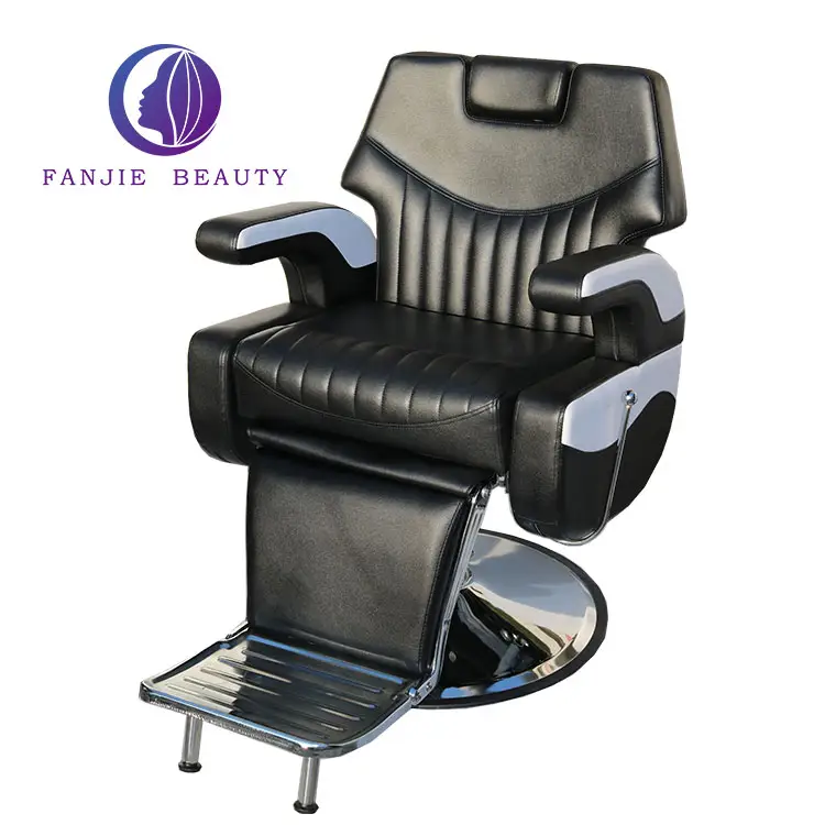 Salon supplies online cheap antique hydraulic hairdressing chair portable salon chair black leather mobile barber chair