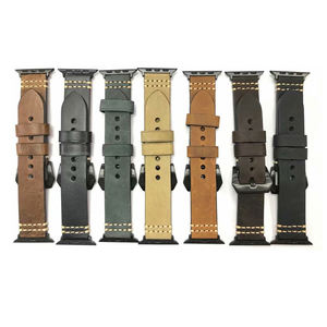 Smartwatch <span class=keywords><strong>cinturino</strong></span> da uomo di ricambio Vintage in vera <span class=keywords><strong>pelle</strong></span> Smart Watch <span class=keywords><strong>cinturino</strong></span> <span class=keywords><strong>cinturino</strong></span> per <span class=keywords><strong>Apple</strong></span> Watch 11 10 Ultra 8 7 - Product Image 1