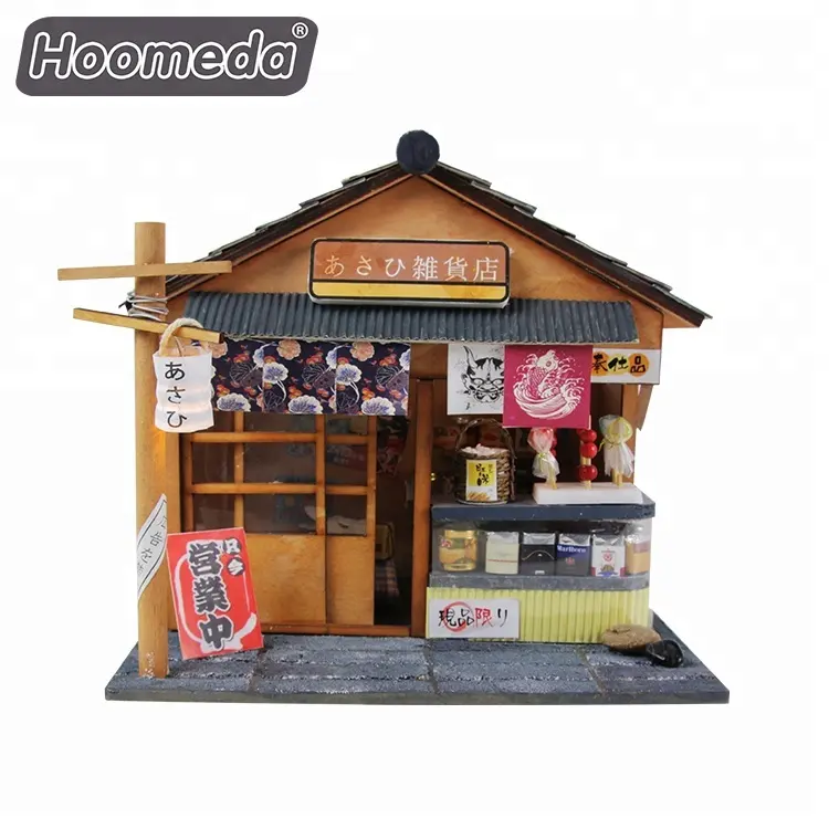 Japanese style house diy miniature model dollhouse kits