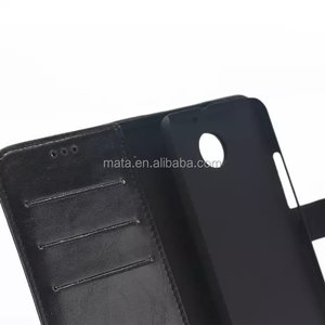 Couleur unie pu étui en cuir pour <span class=keywords><strong>MOTORALA</strong></span> X + 1, Portefeuille style cas pour MOTO X + 1 avec support - Product Image 6