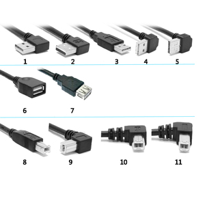 Up & Xuống, Trái và Phải Góc Cạnh 90 Độ <span class=keywords><strong>USB</strong></span> Micro <span class=keywords><strong>USB</strong></span> Nam để <span class=keywords><strong>USB</strong></span> nam Dữ Liệu Phí kết nối cáp 25 cm 50 cm cho Máy Tính Bảng 5ft 1 m - Product Image 2