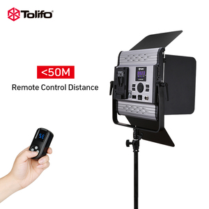 Tolifo Guangdong Control remoto fotografía luz de vídeo LED Panel de estudio iluminación fotografía Video LED Asamblea - Product Image 6
