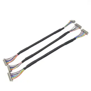 Customized hrs df13-20ds-1.25c 20pin lvds wire harness vga edp cable for lcd monitor