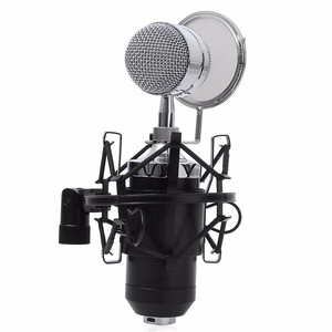 BM 8000 Condenser Microphone Portable Wired Studio <strong>Mini</strong> <strong>Mic</strong> BM8000 With Shock Mount Pop Filter for Karaoke Computer Laptop - Product Image 5