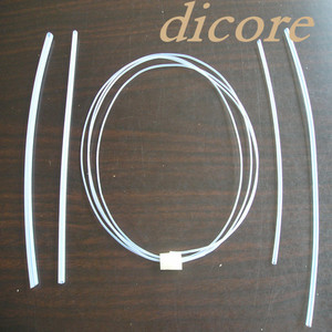 Ptfe / <span class=keywords><strong>teflon</strong></span> tubería del encogimiento / PTFE tubings / TFE / CTFE250 / FIT500 - Product Image 3