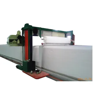 High quality long track electric foam flat cutting machine