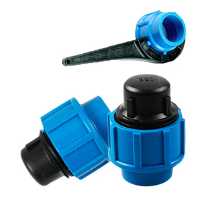 PE Tuyau 40 <span class=keywords><strong>Embouts</strong></span> Pour Irrigation Goutte À Goutte PP Raccords à Compression - Product Image 3