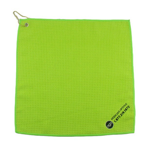 Panno per asciugamano da golf in <span class=keywords><strong>microfibra</strong></span> con gancio per grommet super morbido con logo personalizzato - Product Image 3