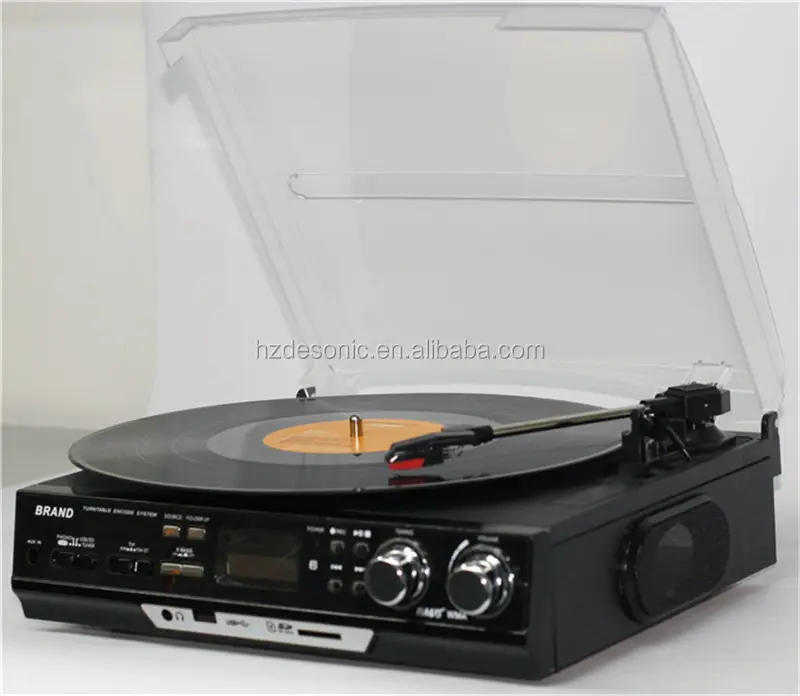 vinyl turntable record player mp3 converter&vinyl records music manufacture
