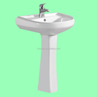 ประเทศกานา Twyford เซรามิกชั้นยืนฐานอ่างจีนล้างมืออ่างล้างจาน