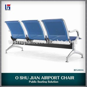 moderno más barato 3 asiento de metal silla pública - Product Image 1