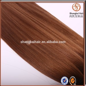 100% remy menschliches haar verlängerung doppelt gezeichnet remy menschliches haar <span class=keywords><strong>i</strong></span> spitze haar remy haarverlängerung - Product Image 6