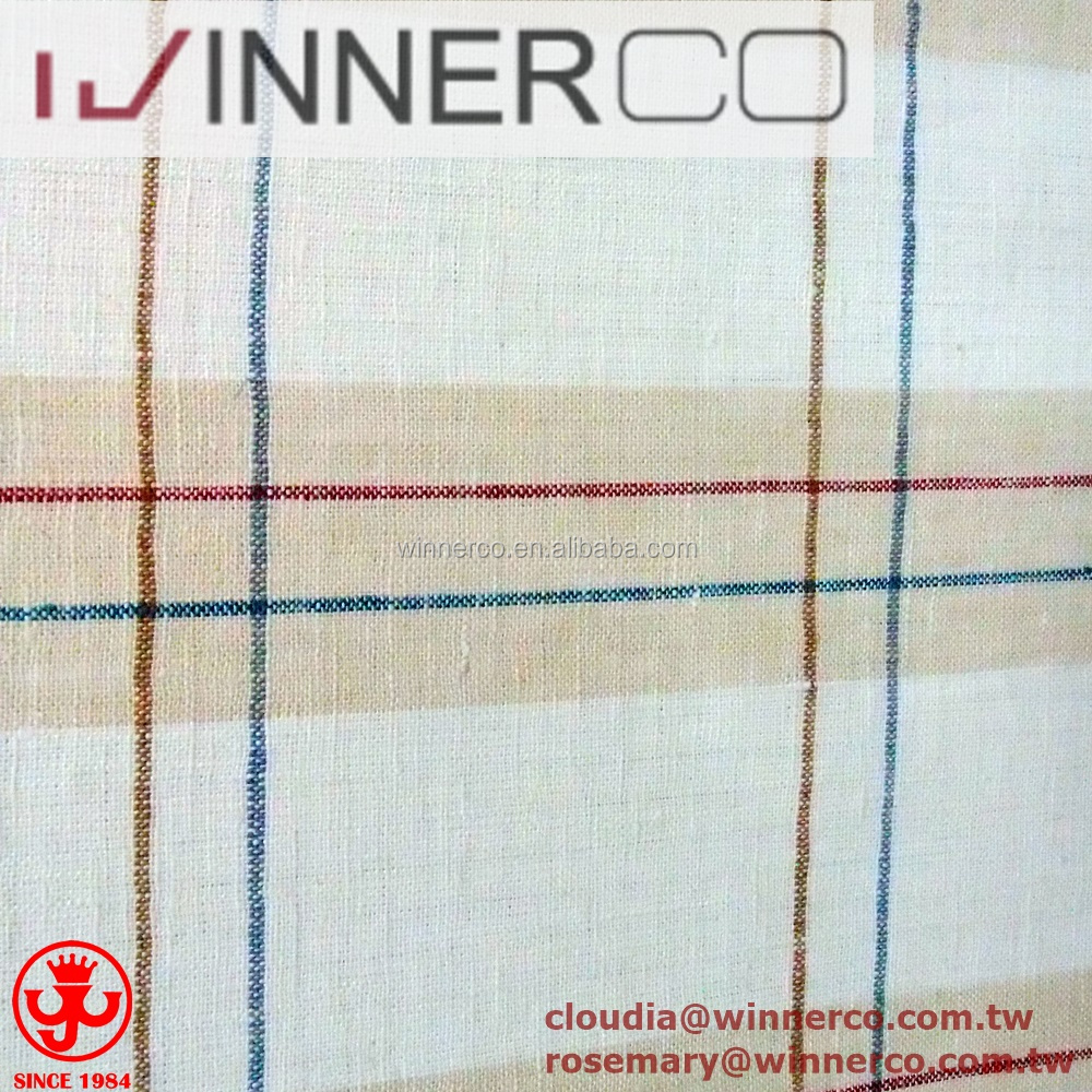 Winnerco льняная рубашка хлопковая ткань для мужских льняных рубашек