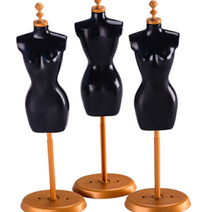 Vendita calda Unisex 250mm di alta <span class=keywords><strong>bambola</strong></span> nera manichino per Display personalizzabile formato stile giocattolo - Product Image 2