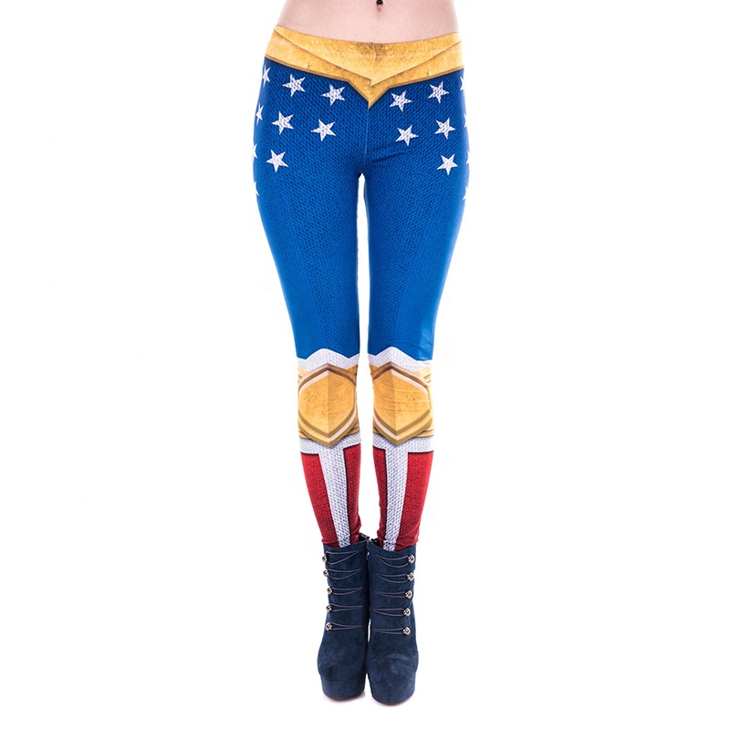 Legging Mulher Maravilha Gold I Cós Alto em Promoção | Ofertas na Americanas