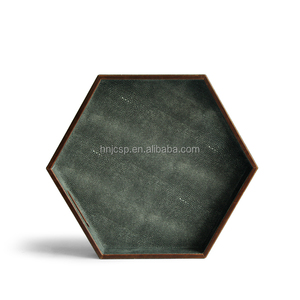 Plateau de rangement en cuir, de luxe, en vogue - Product Image 2