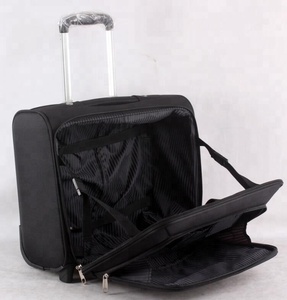 16" Cabin Size Rolling Business Men Flight Bag Carry-<strong>on</strong> Pilot Fabric Travel Suitcase Carry <strong>on</strong> Trolley Luggage <strong>Wheel</strong> <strong>Laptop</strong> <strong>Case</strong> - Product Image 5