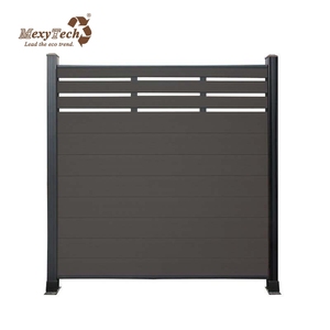Foshan extérieur jardin facilement assemblé <span class=keywords><strong>lamelle</strong></span> moyenne treillis clôture <span class=keywords><strong>composite</strong></span> wpc - Product Image 5