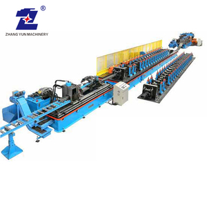 High Speed W Beam 2 Wave Drei-Wellen-Autobahn leitplanke Herstellungs maschine Zaun pfosten maschine - Product Image 2