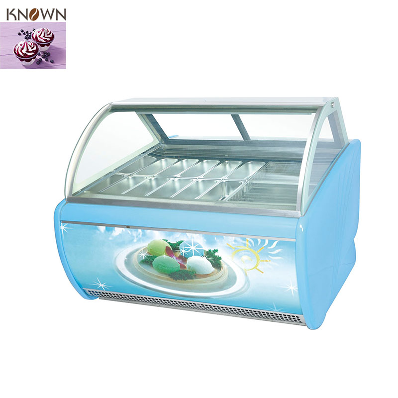 アイスクリーム販売用ショーケース 陳列台？あり