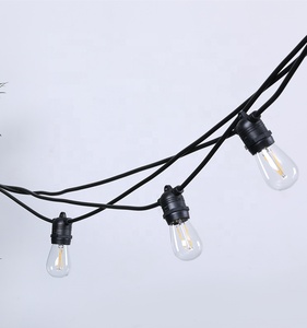 Heavy Duty 50M 100M 240V Bên Ngoài Festoon Chuỗi Ánh Sáng Edison Ngoài Trời Màu 15M 25M 30M 40M Festoon Cafe <span class=keywords><strong>Lights</strong></span> - Product Image 2