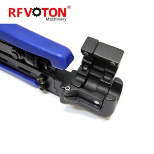 Cáp Đồng Trục RG6 RG58 RG59 RG11 Đầu Nối F BNC RCA Kìm Nén - Product Image 2