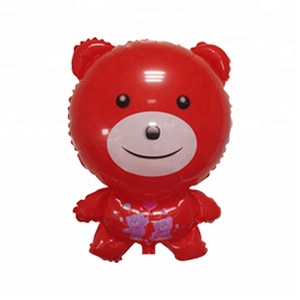 Giocattoli Animale Piccolo cuore orso <span class=keywords><strong>Palloncini</strong></span> per I Bambini il Regalo Di Compleanno Decorazione Del Partito popolare Design Foil palloncino - Product Image 4