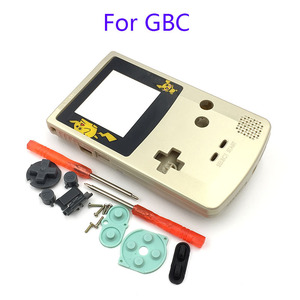 Cubierta de la caja para <span class=keywords><strong>GBC</strong></span> de edición limitada de reemplazo para Gameboy Color <span class=keywords><strong>GBC</strong></span> consola de juego vivienda completa para Pikachu versión - Product Image 2