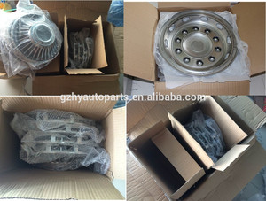 cubiertas de la rueda del autobús yutong kinglong autobús zhongtong ruedas de cromo cubre - Product Image 5