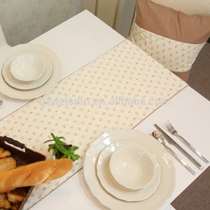traditionnels de broderie de sequin length325mm <span class=keywords><strong>chemin</strong></span> de <span class=keywords><strong>table</strong></span> en <span class=keywords><strong>lin</strong></span> - Product Image 3