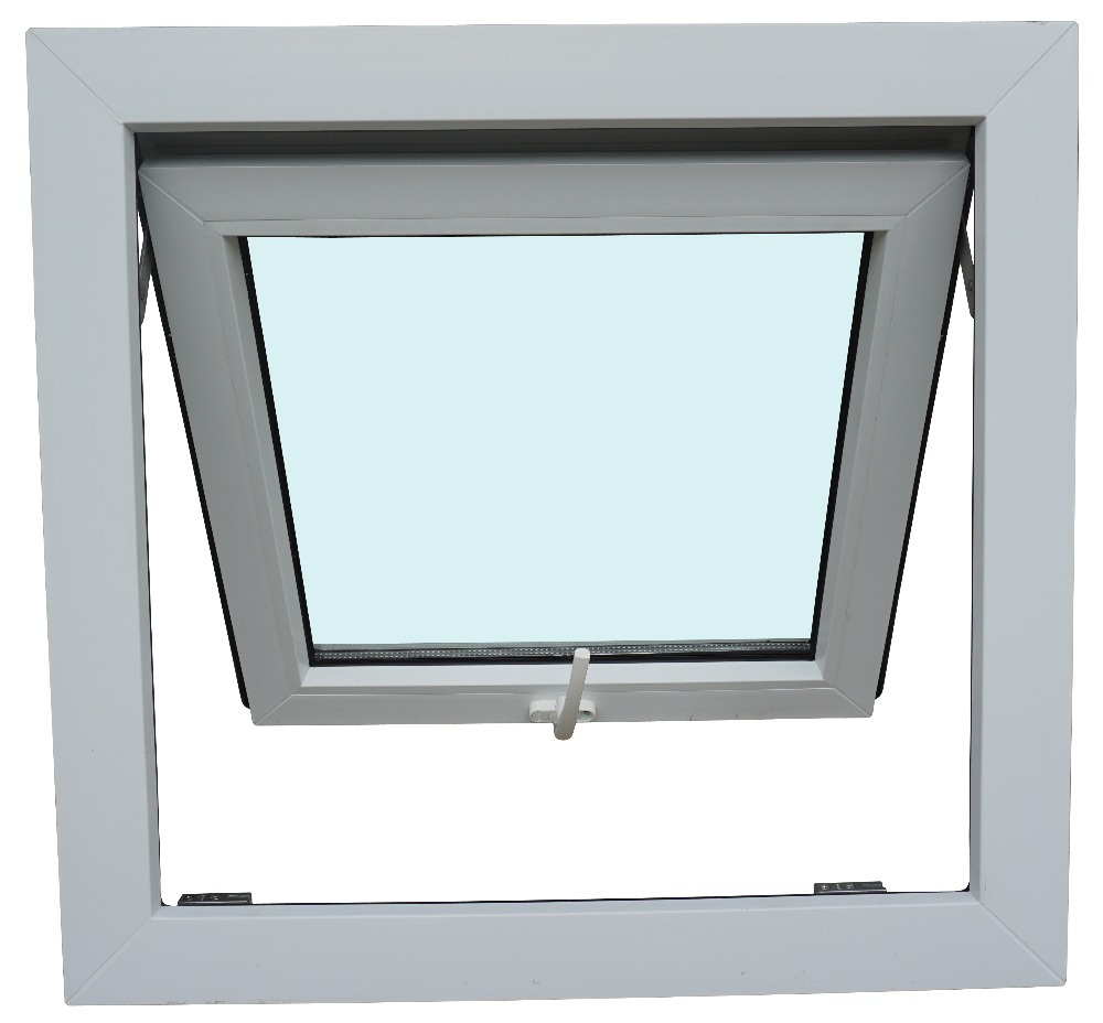 Moderne Maison UPVC/PVC Double Vitrage Auvent Fenêtre