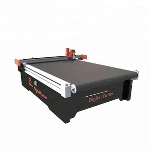 ZHUOXING Jinan - Leather cutting machine/shoes material Flatbed digital cutter with drawing tool