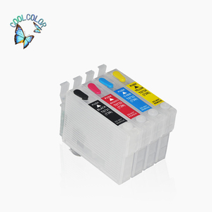 <span class=keywords><strong>Cartouche</strong></span> d'<span class=keywords><strong>encre</strong></span> rechargeable pour Epson Stylus C79/C90/C92, 10 packs, T0731, T0732, T0733, T0734, vente en gros - Product Image 2